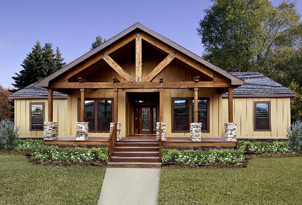 Front Porch King Post Truss Craftsman Front Porch