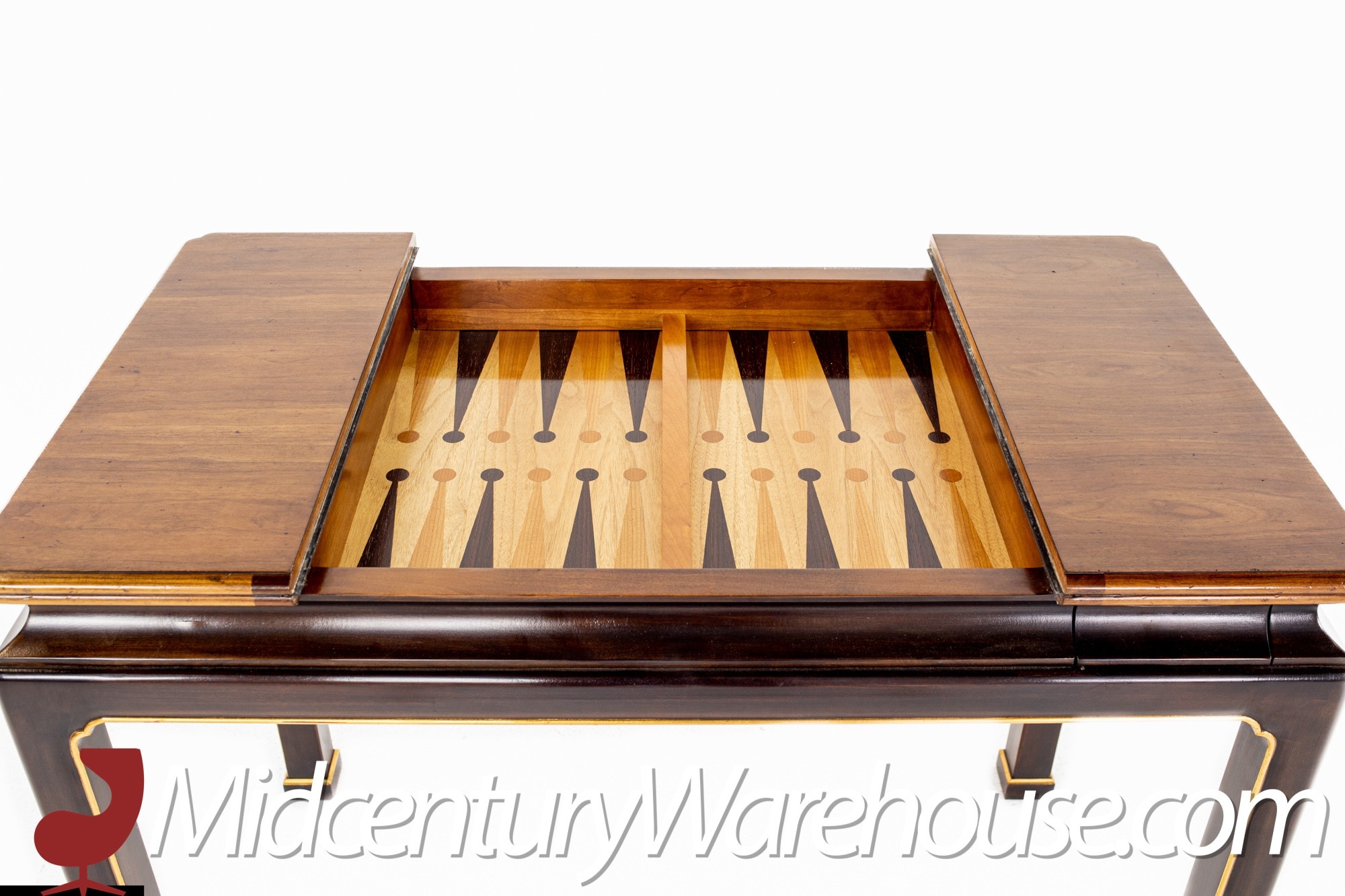 Game Table including John Widdicomb Game Table and Sliding Top