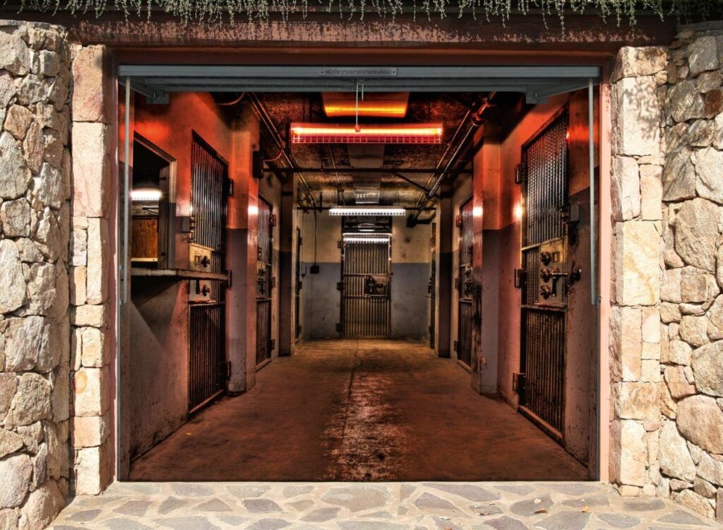 Garage Door Decal Trompe Loeil Optical Illusion Prison Decal