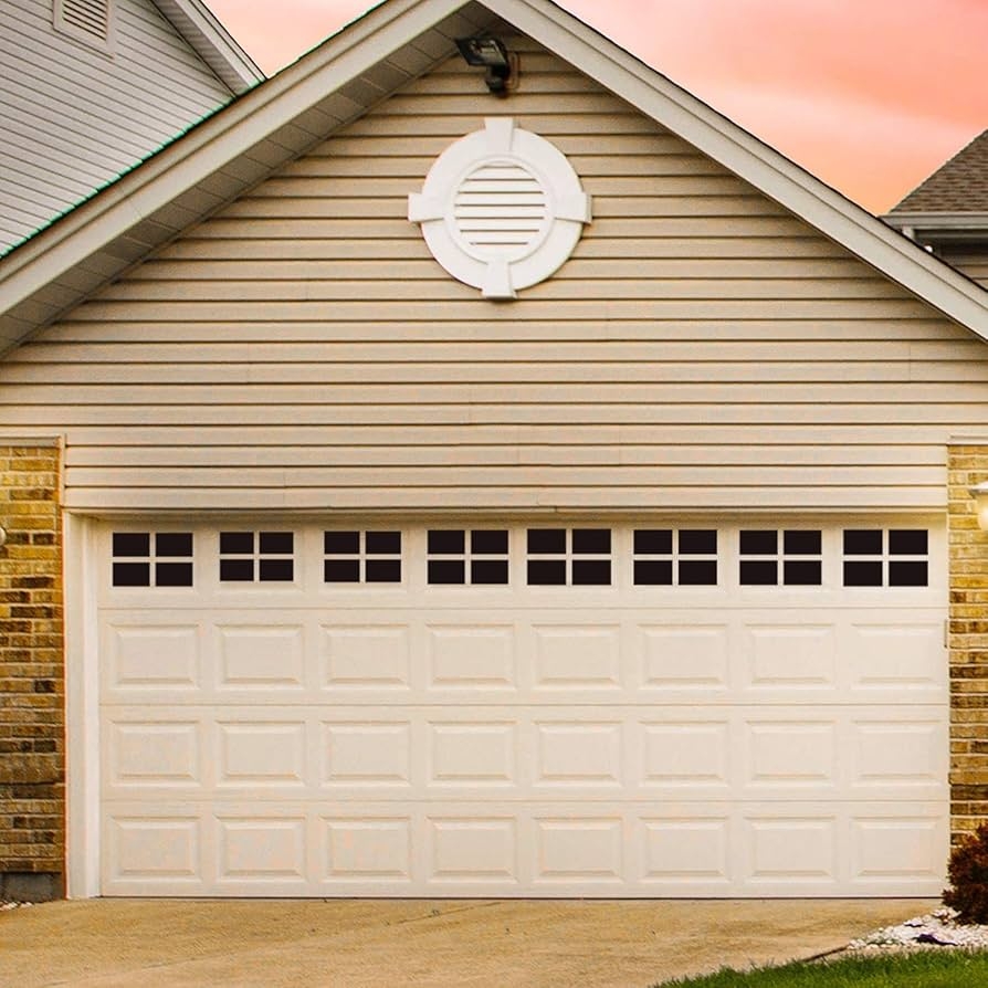 Garage Door Magnets Magnetic Backing Faux Window Grid Window Panes