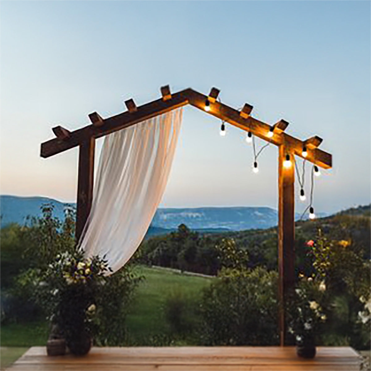 Garden Pergola House Silhouette Shaped Garden Structure