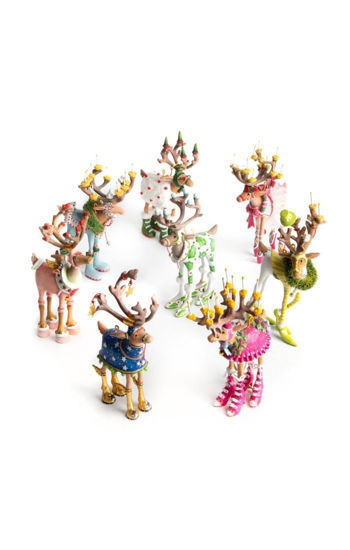 Holiday Ornament: Miniature Boots Miniature Dash Away Set