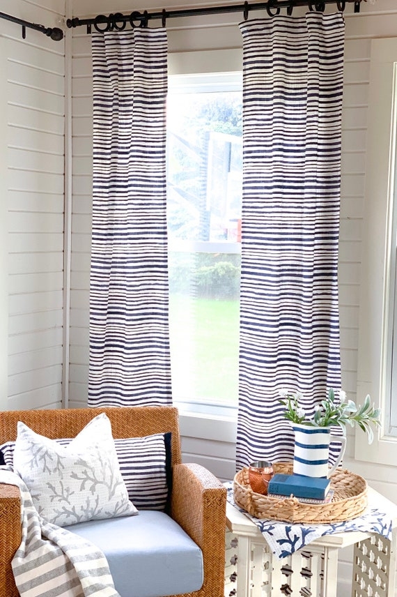 Horizontal Striped Curtains