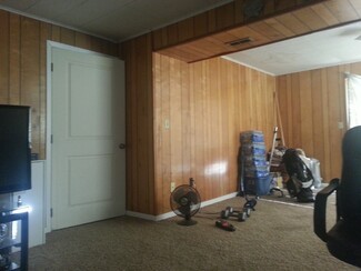 Interior Room with White Trim and Retro Trailer Interior