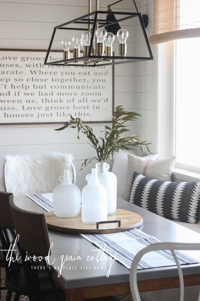 Lantern Chandelier: Open Frame Geometry, Multi Bulb Cluster