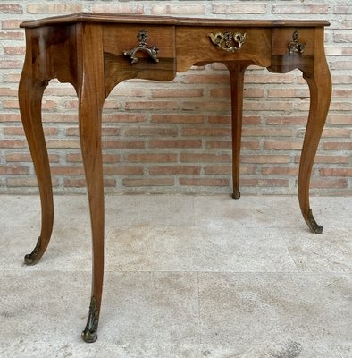 Louis XV Writing Desk with Serpentine Front Detail