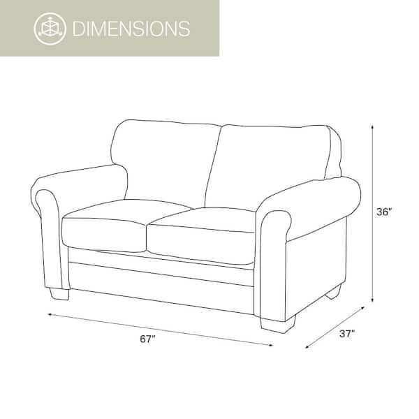 Loveseat Microfiber Lodge Style: Rustic Lodge Seating