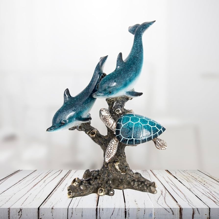 Dolphin Statue