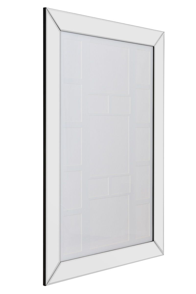Mirrored Picture Frame Multi Photo Collage Beveled Wall Frame