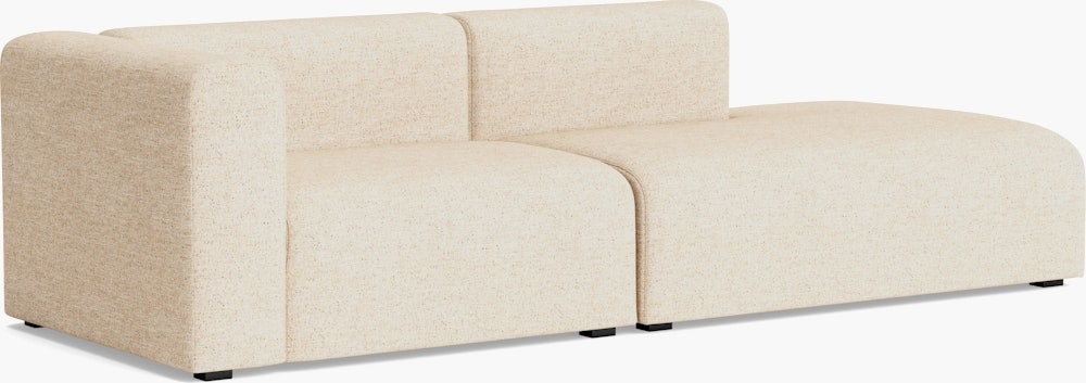 Modular Sofa with Deep Seat in a Natural Lounge Unit