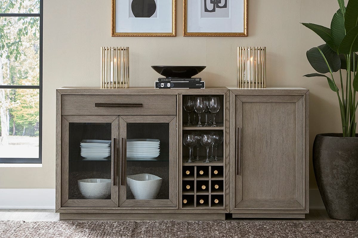 Multi Functional Server Grey Washed Modular Design