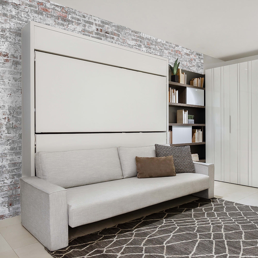 Murphy Bunk Bed Horizontal Bunk System with Sofa.
