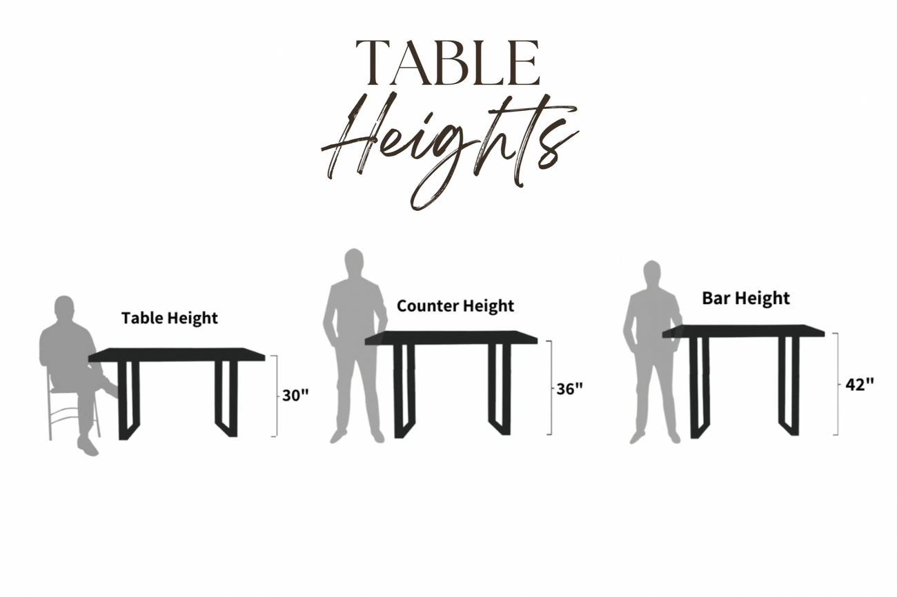 Narrow Desk with Industrial U-Shaped Legs and 3 Heights