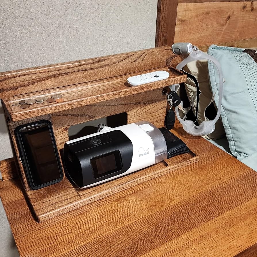 Nightstand Organizer: Multi-Tiered Station with Phone Slot