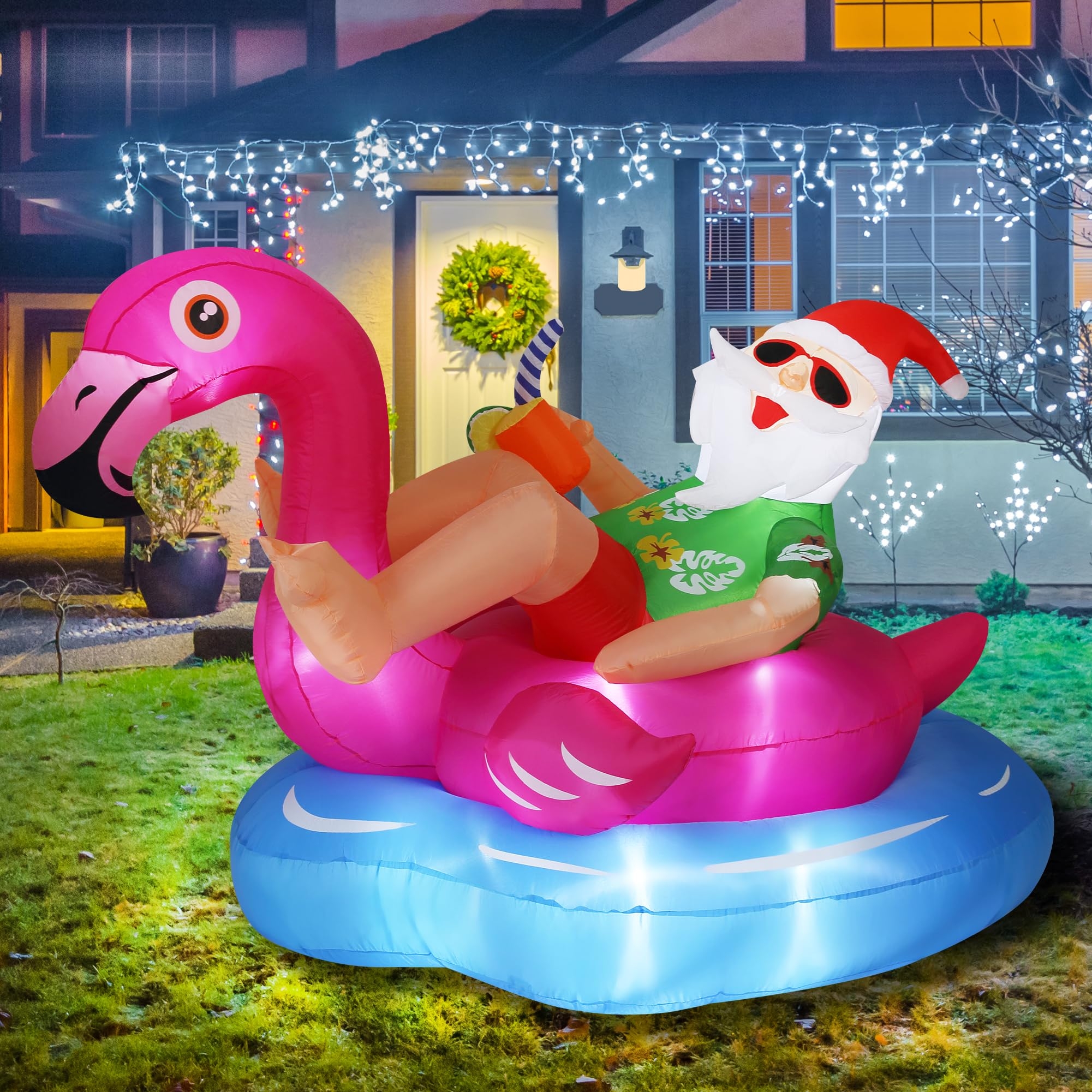 Christmas Pool Floats