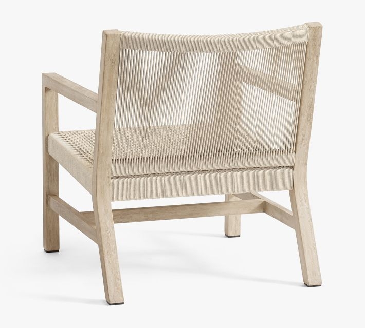 Outdoor Lounge Chair with Weathered Wood and Outdoor Seating