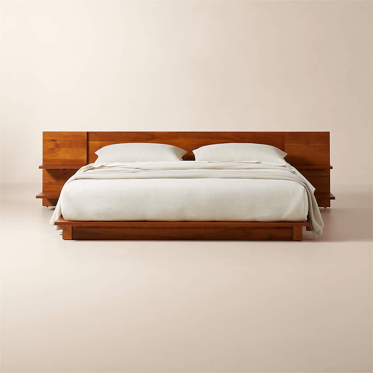 Platform Bed With Nightstands