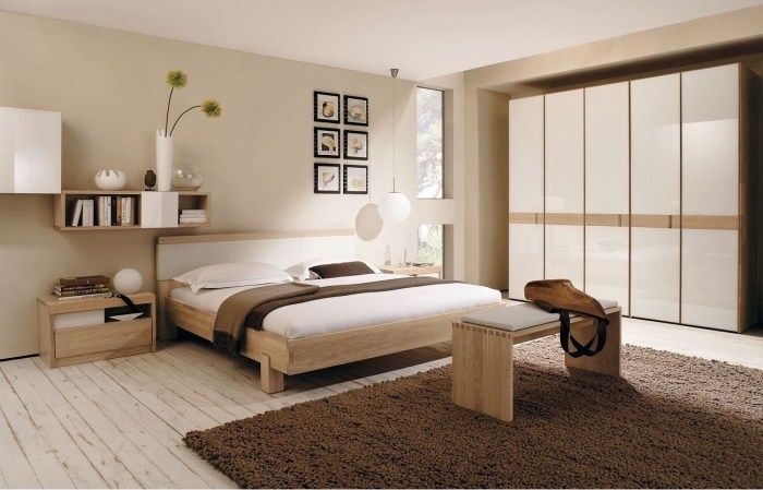 Platform Bed using Low Profile Frame and High Pile Rug Styling