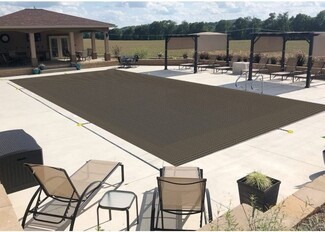 Pool Cover Chocolate Brown Mesh Inground Safety Pool Cover