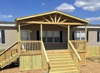 Porch Deck Gable Roof Design Manufactured Home Wooden Deck