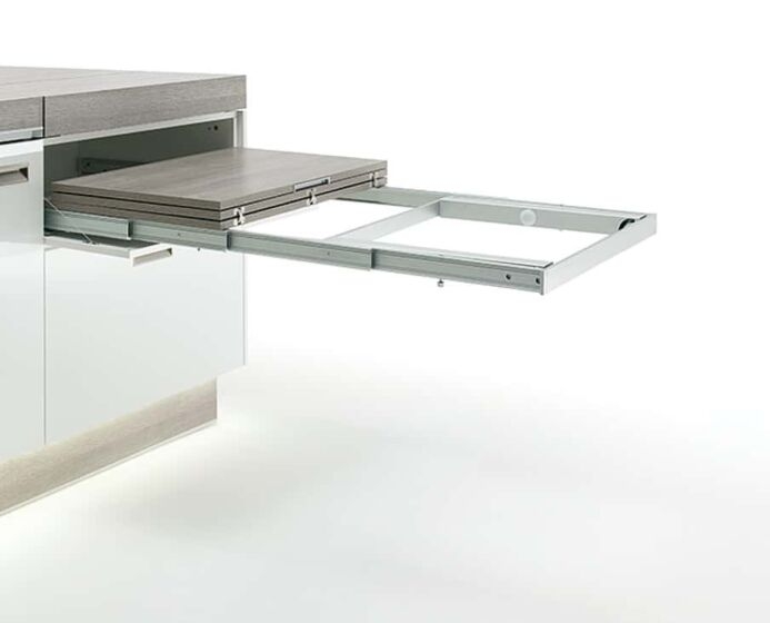 Pull Out Table Retractable Frame Kitchen Workstation