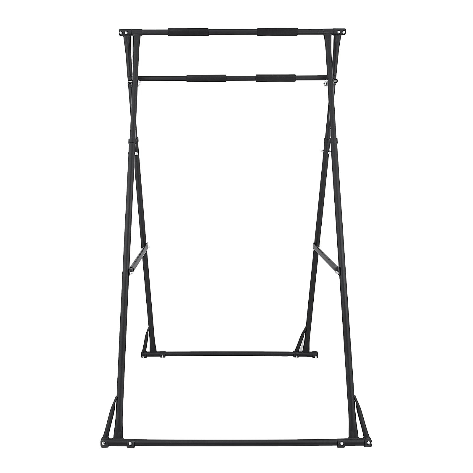 Pull Up Bar with Folding Frame and Height Adjuster