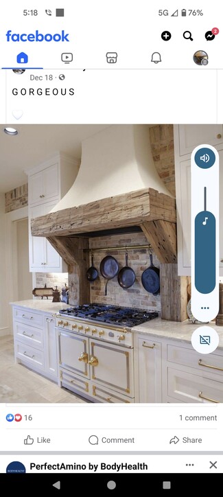 Range Hood Oversized Wood Corbels Reclaimed Timber Mantel