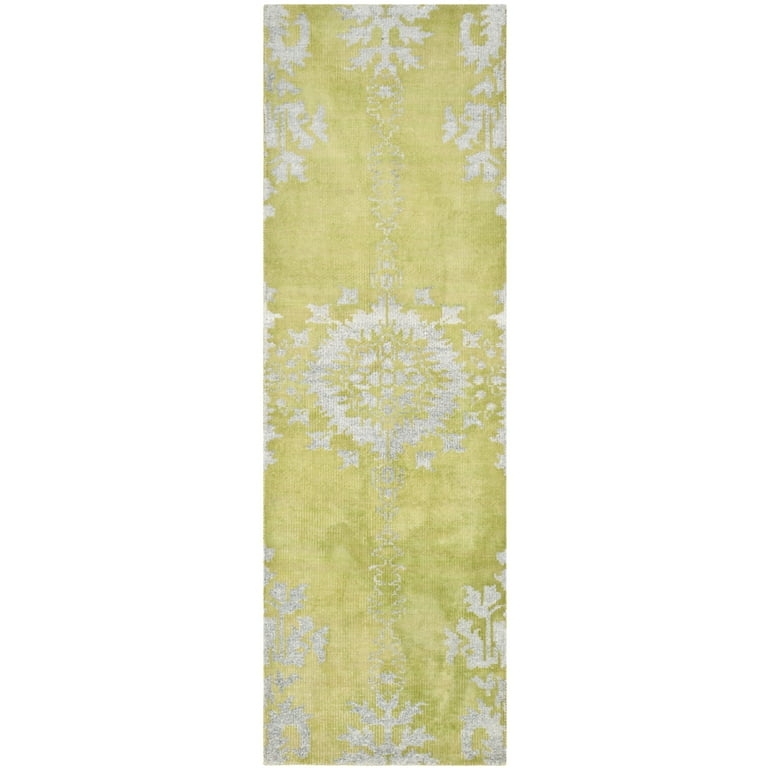 Runner Rug Narrow Profile Medallion Hallway Decor