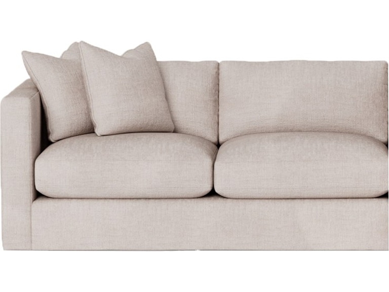 Sectional Loveseat Left Arm Facing Textured Weave