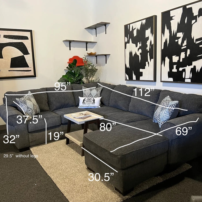 Charcoal Gray Couch