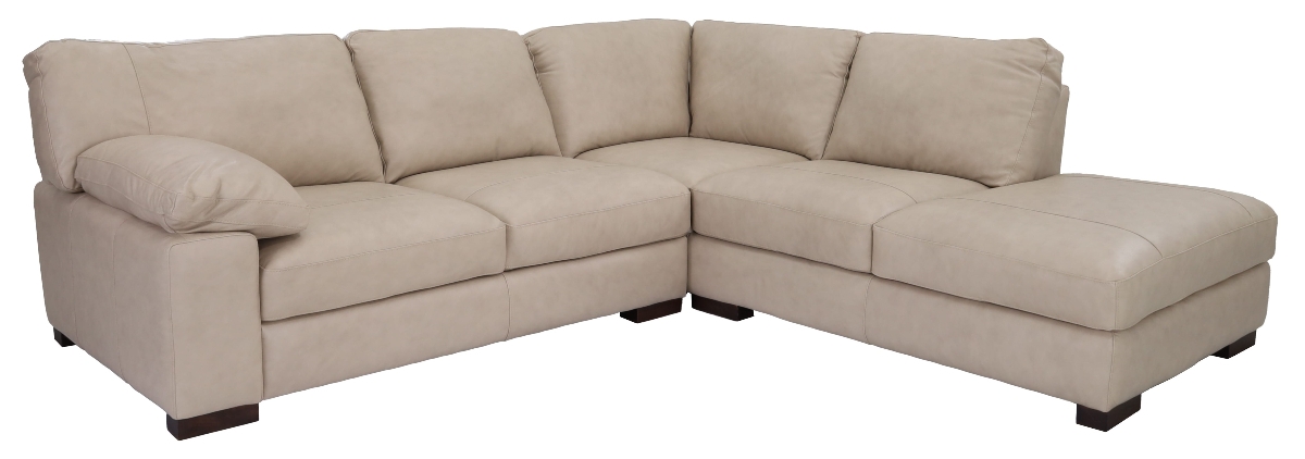 Sectional Sofa: Terminal Chaise Padded Bolster Arm L-Shaped Chaise