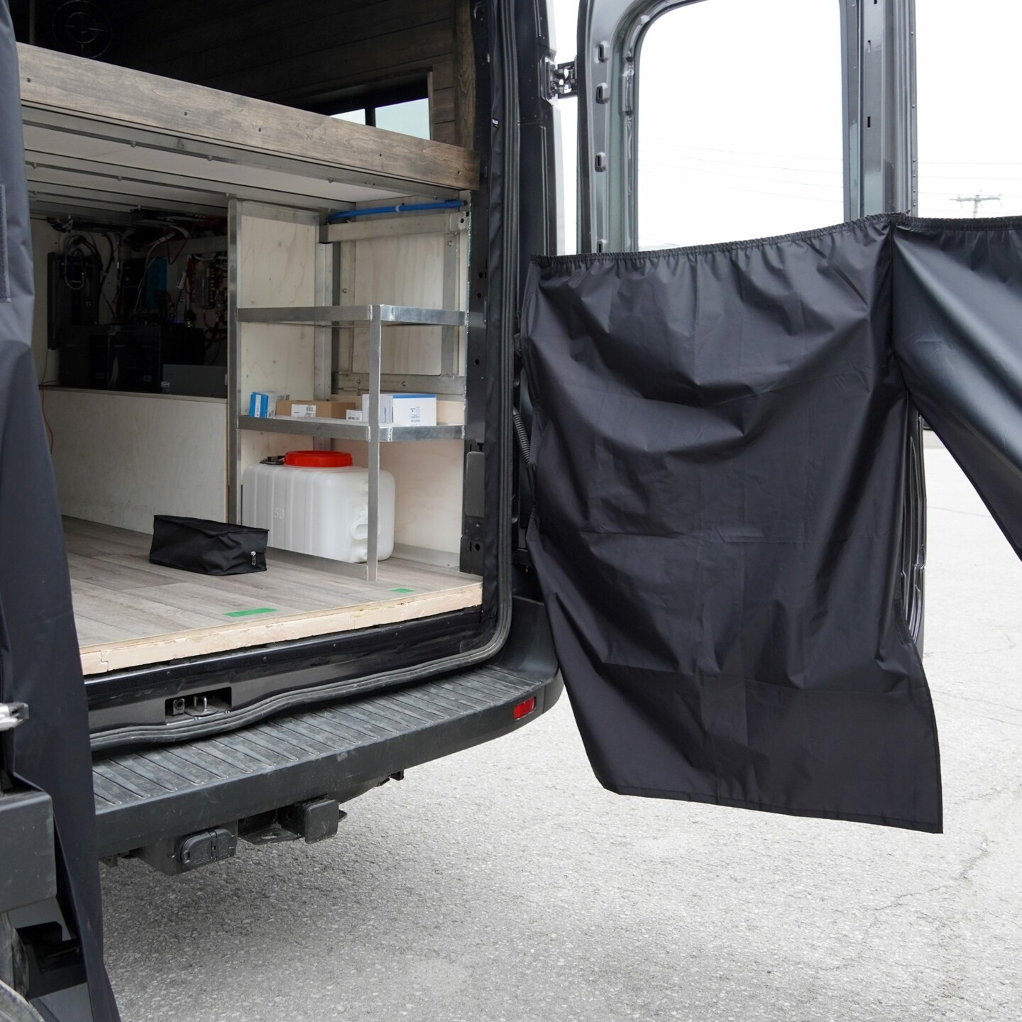 Shower Curtain Van Exterior Use Ford Transit Privacy Screen