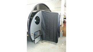 Shower Enclosure Teardrop Camper Integrated Compact Camper Accessories