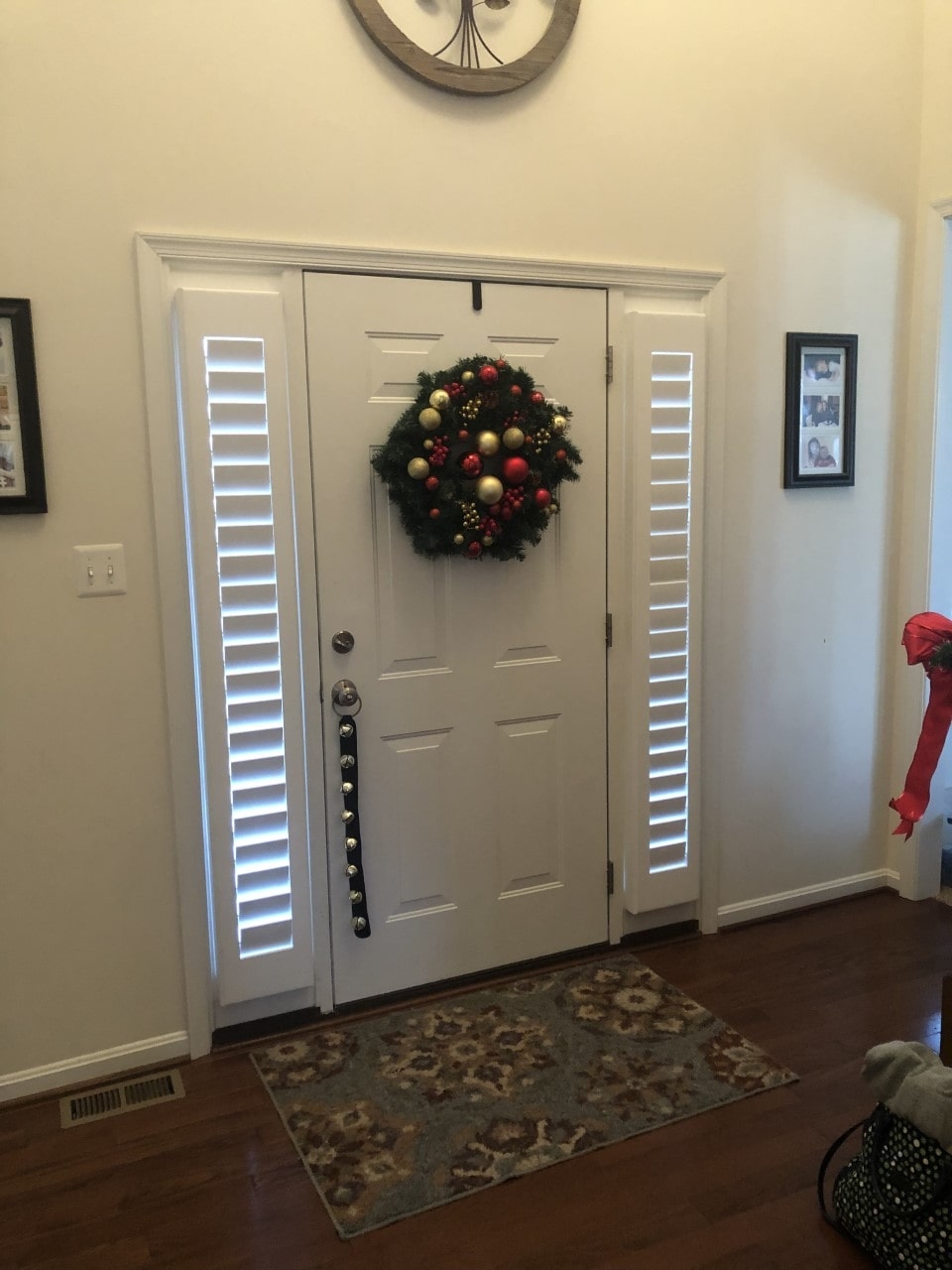 Sidelight Shutters Custom Fit Adjustable Louvers Privacy