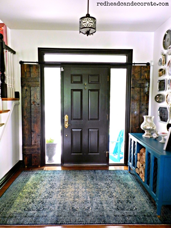 Sliding Shutters Barn Door Hardware Distressed Wood Privacy
