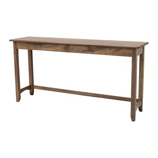 Sofa Bar Table Lower Stretcher Bar Cocoa Maple Entryway Table