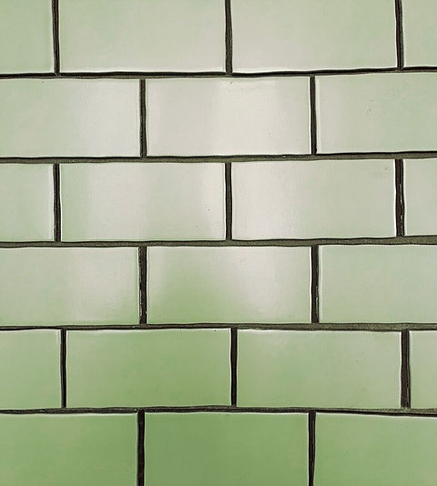 Subway Tile Irregular Edges Matte Finish Ceramic