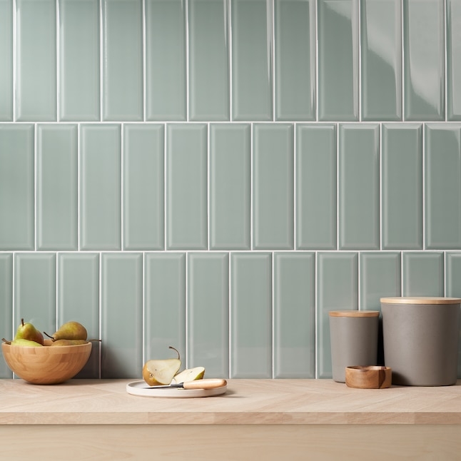 Subway Tile Vertical Orientation Modern Backsplash