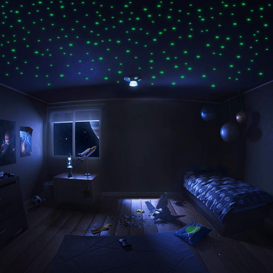 Themed Ceiling Lighting: Cosmic Ceiling Lighting and Star Field