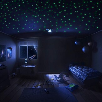 Themed Ceiling Lighting: Cosmic Ceiling Lighting and Star Field