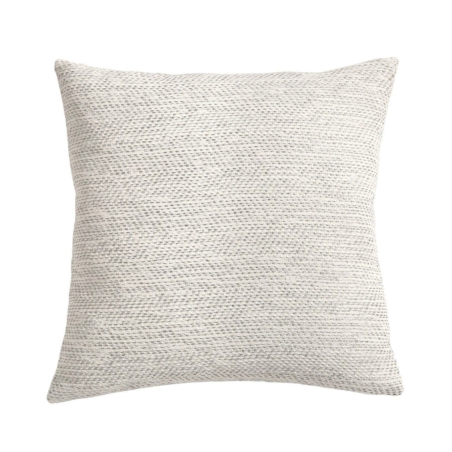 Throw Pillow Chevron Weave Minimalist Scandi Ivory Cover