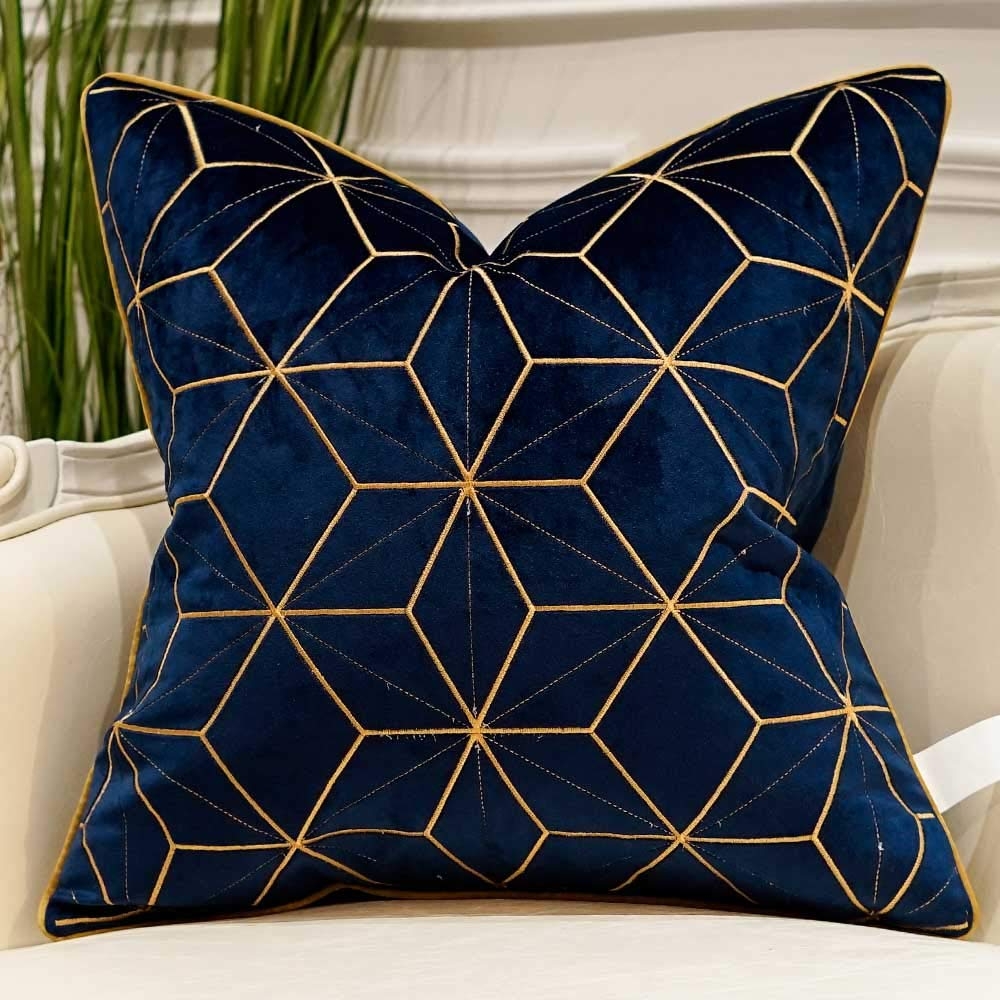 Navy Throw Cushions