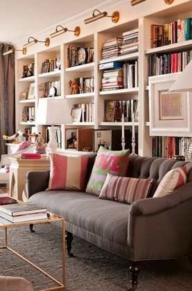 Tufted Sofa for Modern Library Living Room Decor