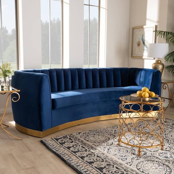 Royal Blue Settee