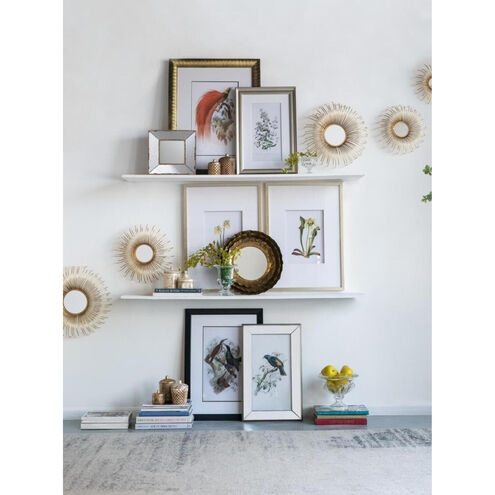 Wall Art with Mirrored Frames and Bird Mirror Frame Prints Set