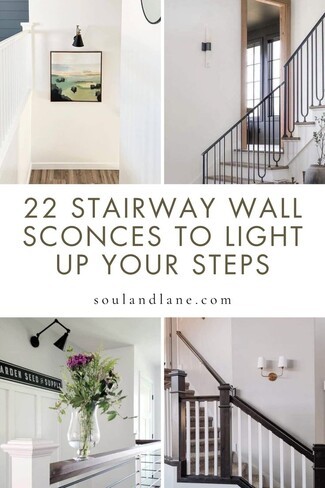 Wall Sconce articulating arm and modern stairway lighting