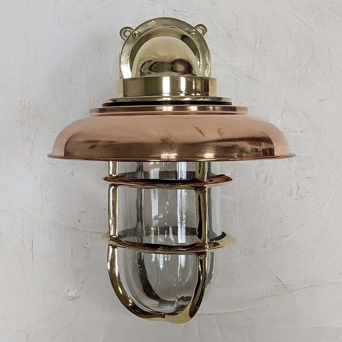 Wall Sconce Copper Cover Gold Passageway Style Light
