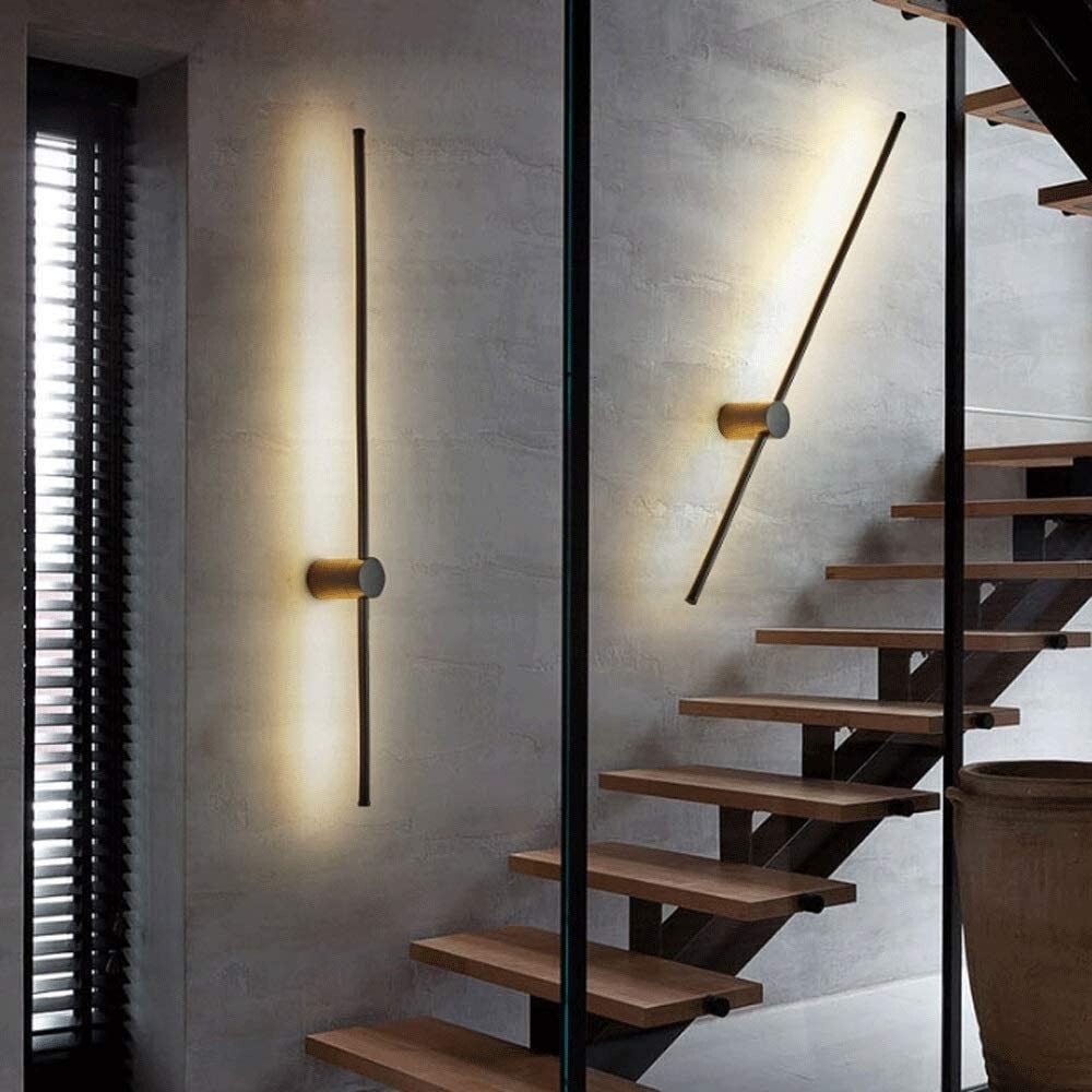 Wall Sconce Linear Bar Adjustable Angle Modern Architectural Lamp