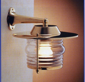 Wall Sconce Side Arm Mount Fresnel Lens Wall Lamp