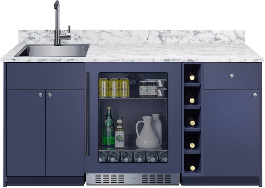 Bar Sink And Cabinet